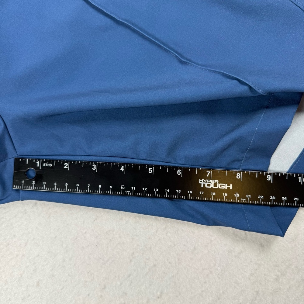 Lucky In Love Women’s L Blue Pull‑On Golf Shorts 9” Stretch - Picture 10 of 12